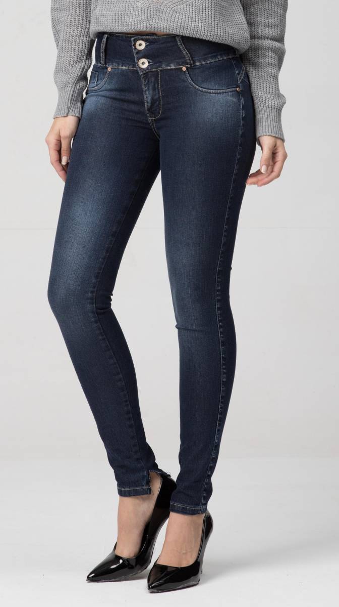 Calça Jeans Levanta Bumbum F2021602 - Oxiblue Jeans