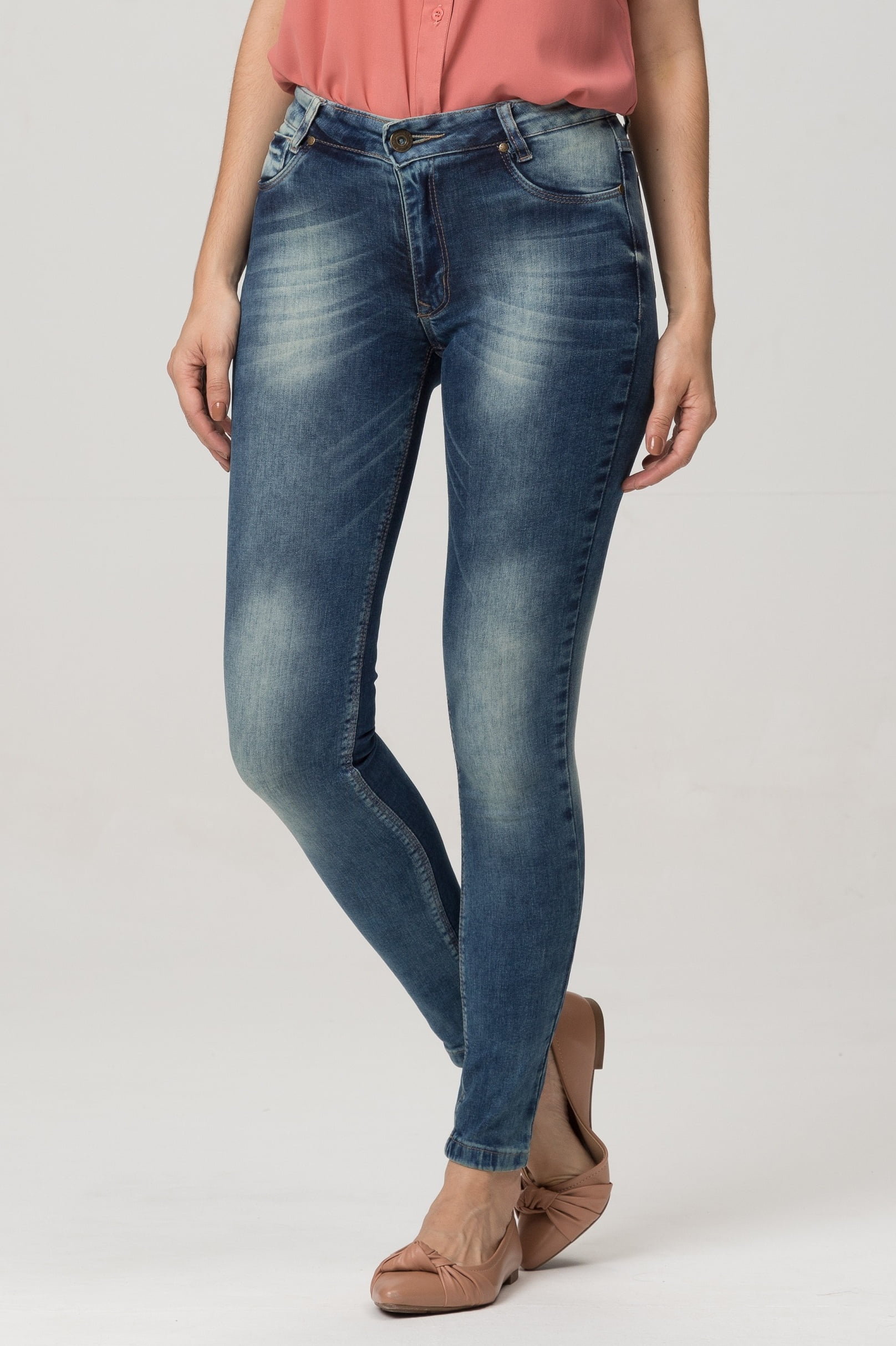 Calça Feminina Jeans Skinny F2022044