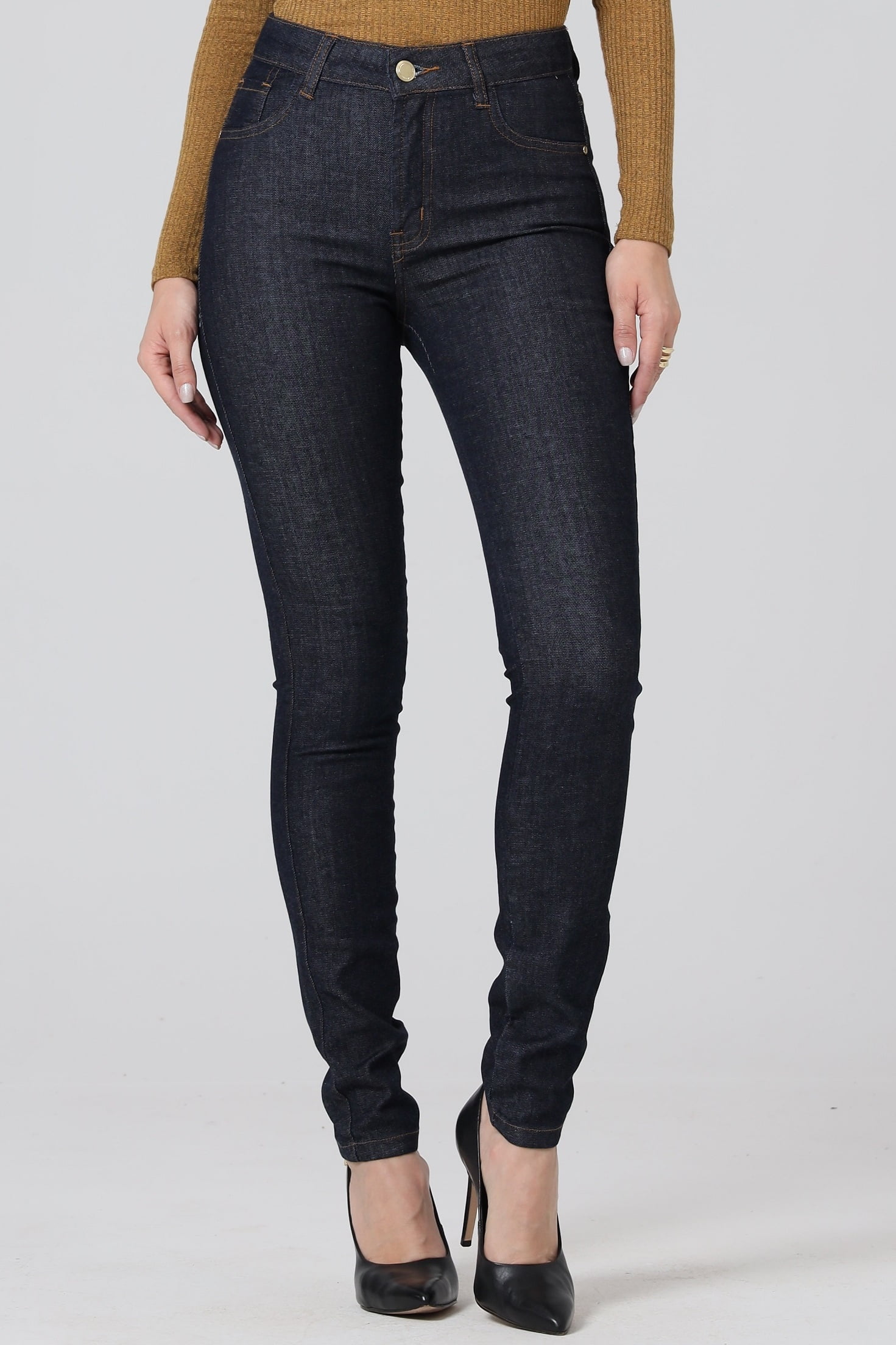 Calça Jeans Feminina Escura F2865