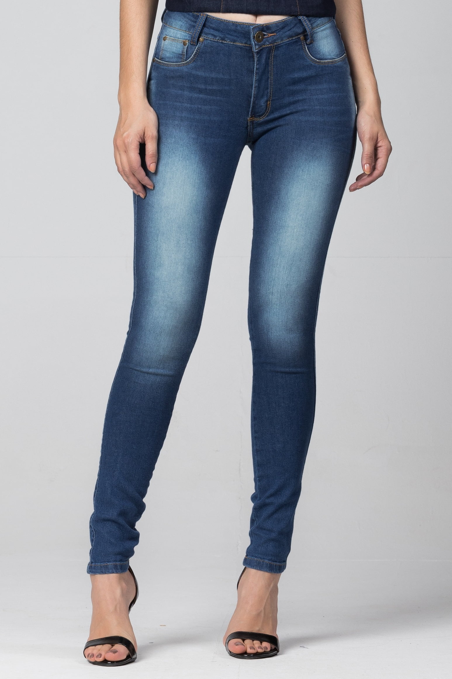Calça Jeans Feminina Skinny F2021764