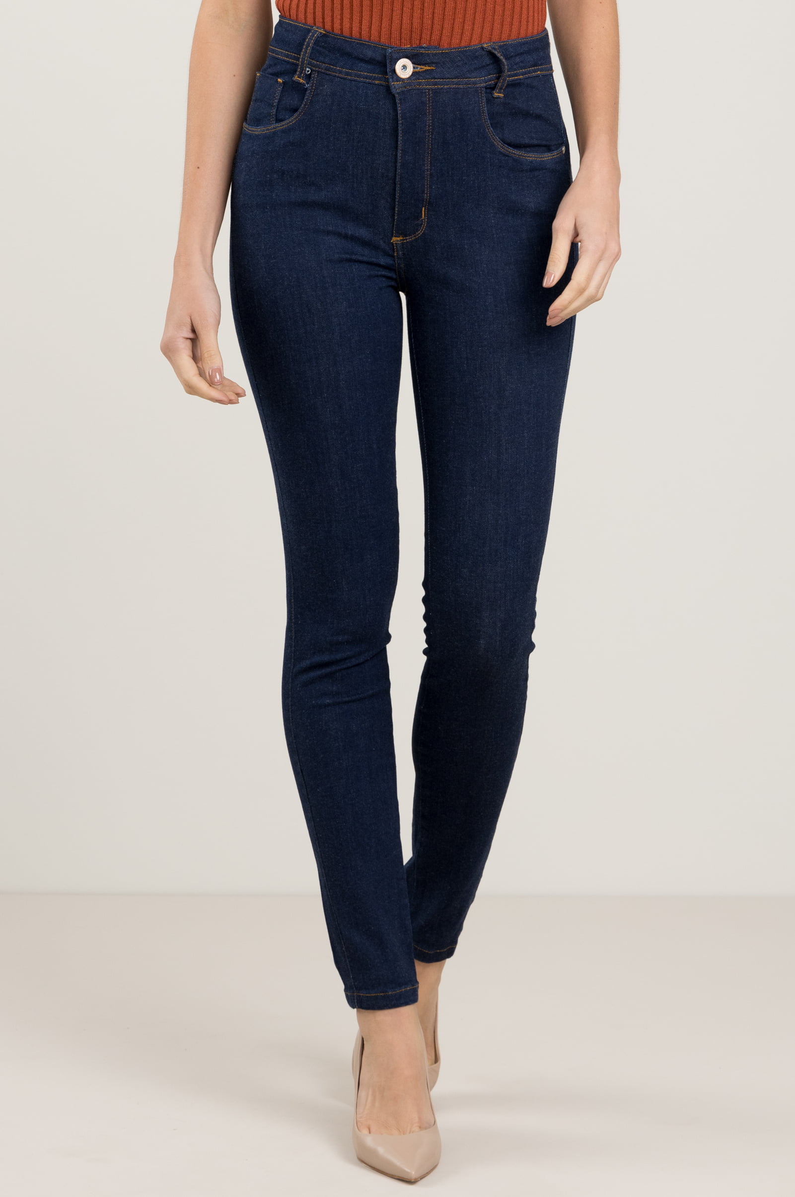 Calça Jeans Feminina Skinny Push Up F2024023