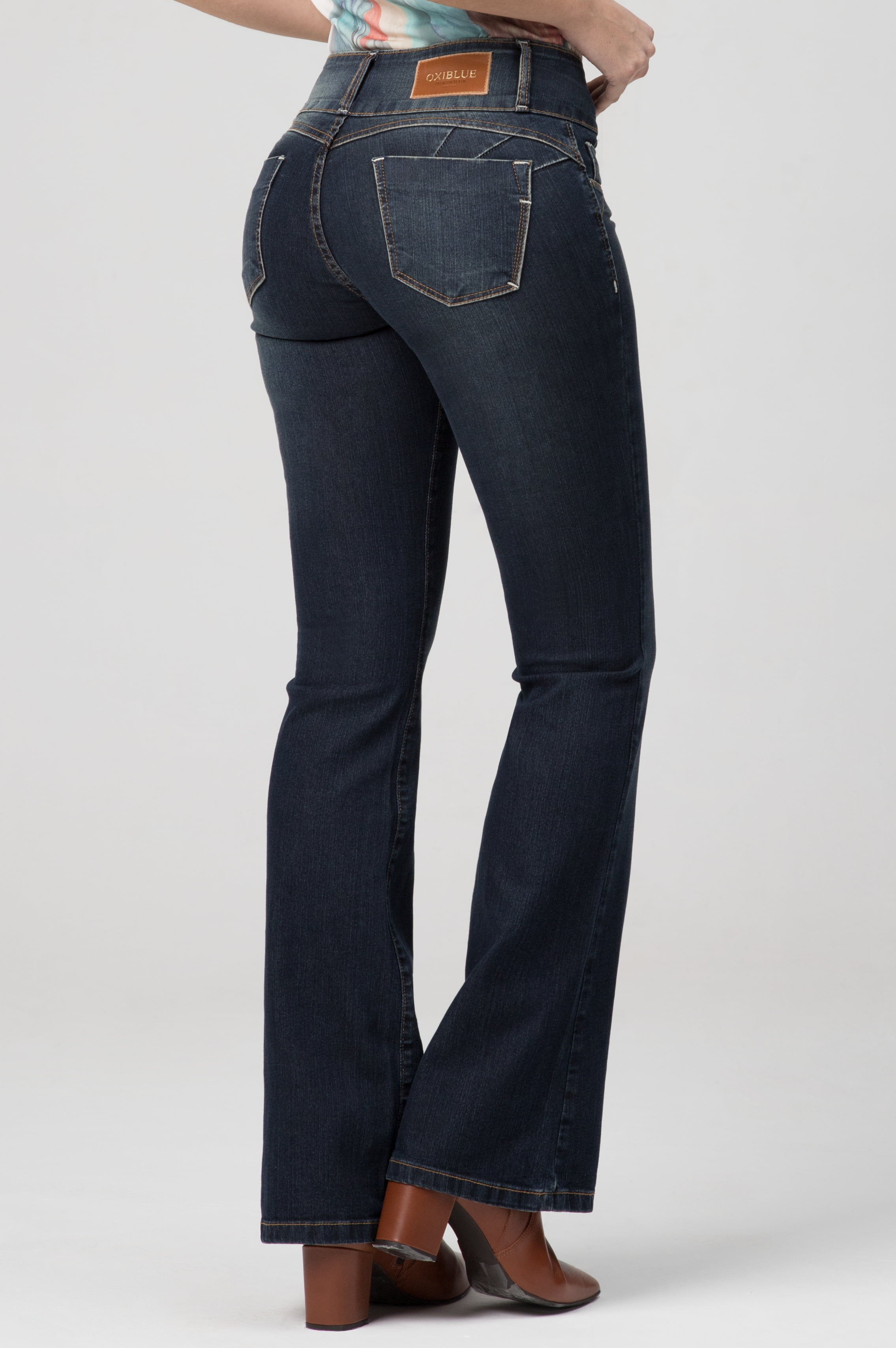 Calça Flare Jeans Levanta Bumbum  F2020180