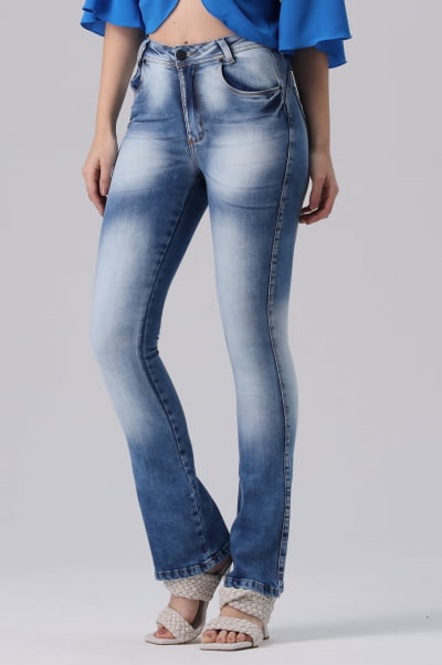 Calça Jeans Flare Levanta Bumbum F2022120