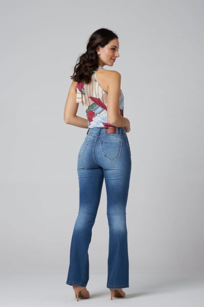 Calça Jeans Flare Levanta Bumbum F2818