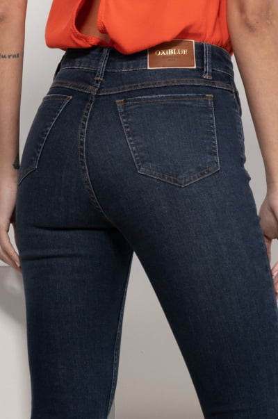 Calça Flare Jeans Escura F2023030