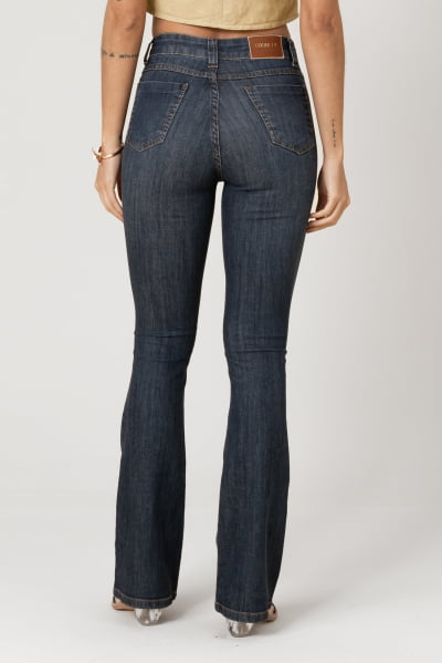 Calça Flare Jeans Escuro F2023053