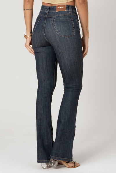 Calça Flare Jeans Escuro F2023053