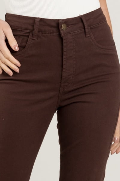 Calça Flare Marrom Feminina F2507-MARROM
