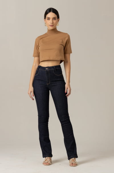 Calça Jeans Feminina Escura F2022131