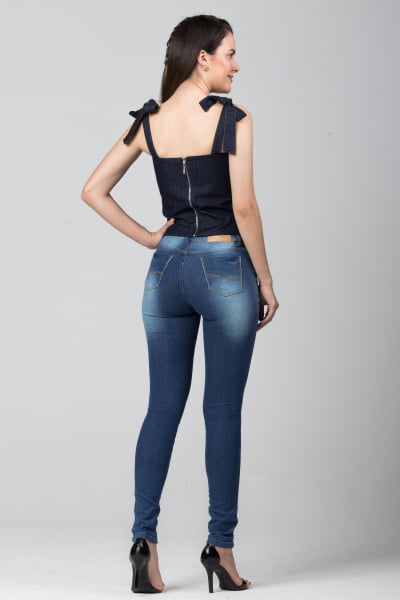 Calça Jeans Feminina Skinny F2021764