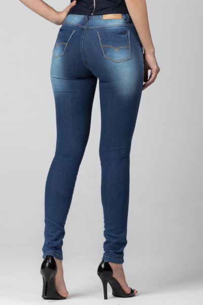 Calça Jeans Feminina Skinny F2021764