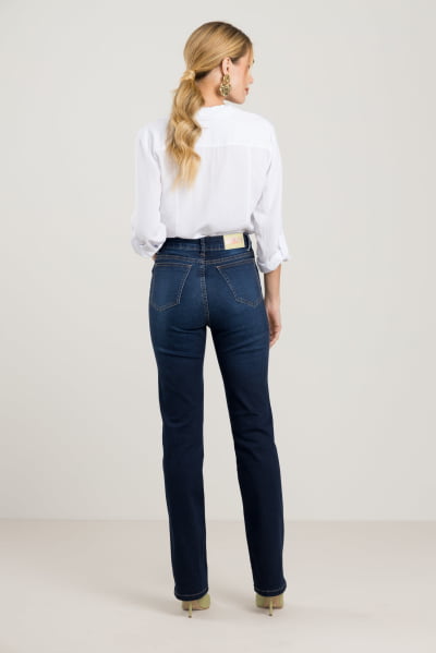 Calça Jeans Reta Feminina F2023132