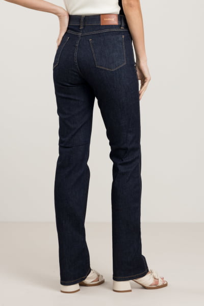 Calça Jeans Reta Feminina F2023187