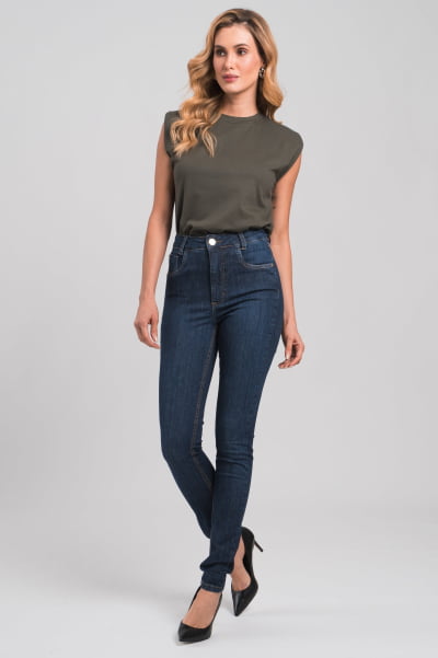 Calça Jeans Skinny Feminina  F2023113