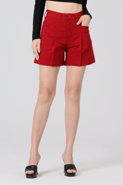 Short Feminino Marsala F2832