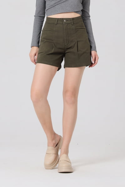 Short Feminino Verde Militar F2832VM